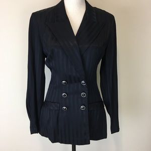 All that Jazz Vintage Striped Blazer